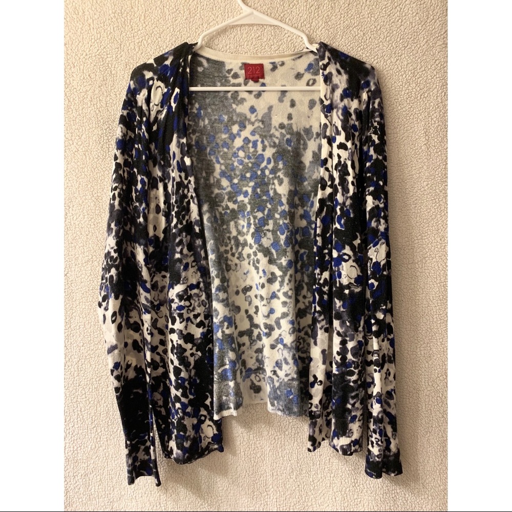 Tricolored cardigan